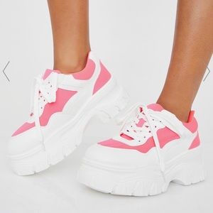 Chunky sneaker shoes